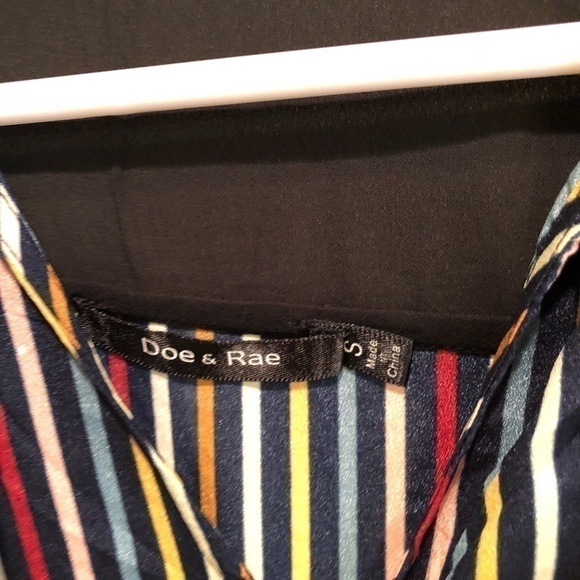 Doe & Rae striped dress NWT - Picture 6 of 7